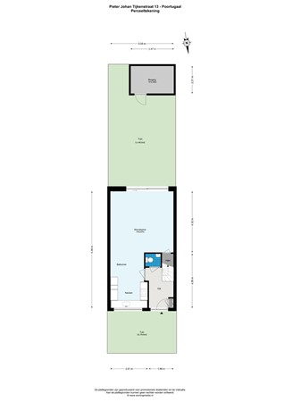 Floorplan - Pieter Johan Tijkenstraat 13, 3176 VG Poortugaal